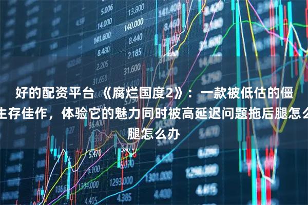 好的配资平台 《腐烂国度2》：一款被低估的僵尸生存佳作，体验它的魅力同时被高延迟问题拖后腿怎么办